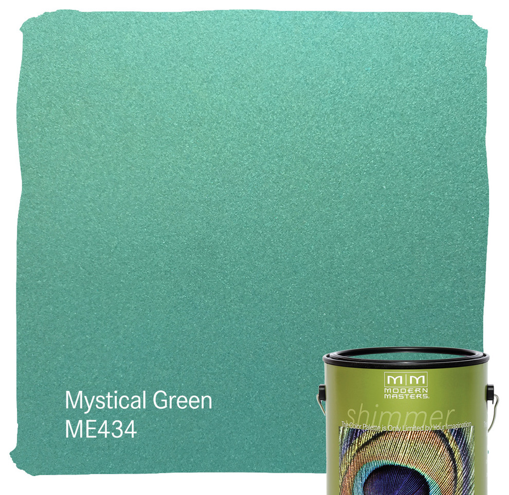 Modern Masters Mystical Green Metallic Paint - ME434
