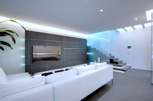 Casa al mare contemporary-vardagsrum