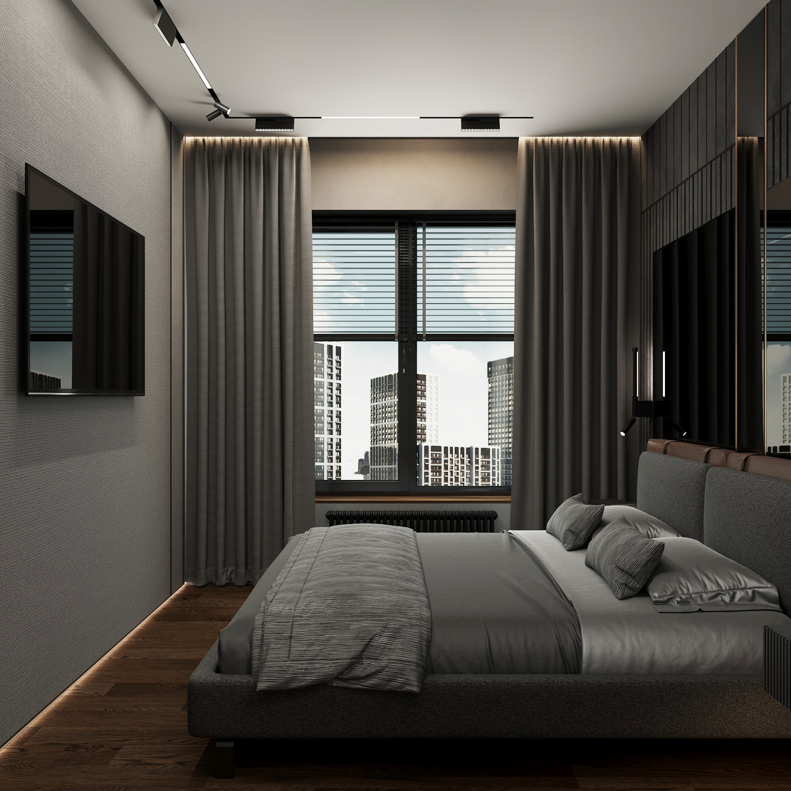 2025г. Проект квартиры 60 м2 в ЖК "Нобель"