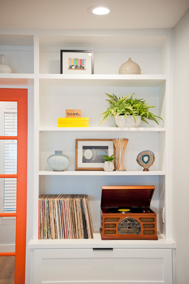 Home design - transitional home design idea in Austin