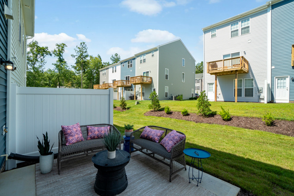 The Parkwood at IronBridge Townhomes Patio Patio Richmond by