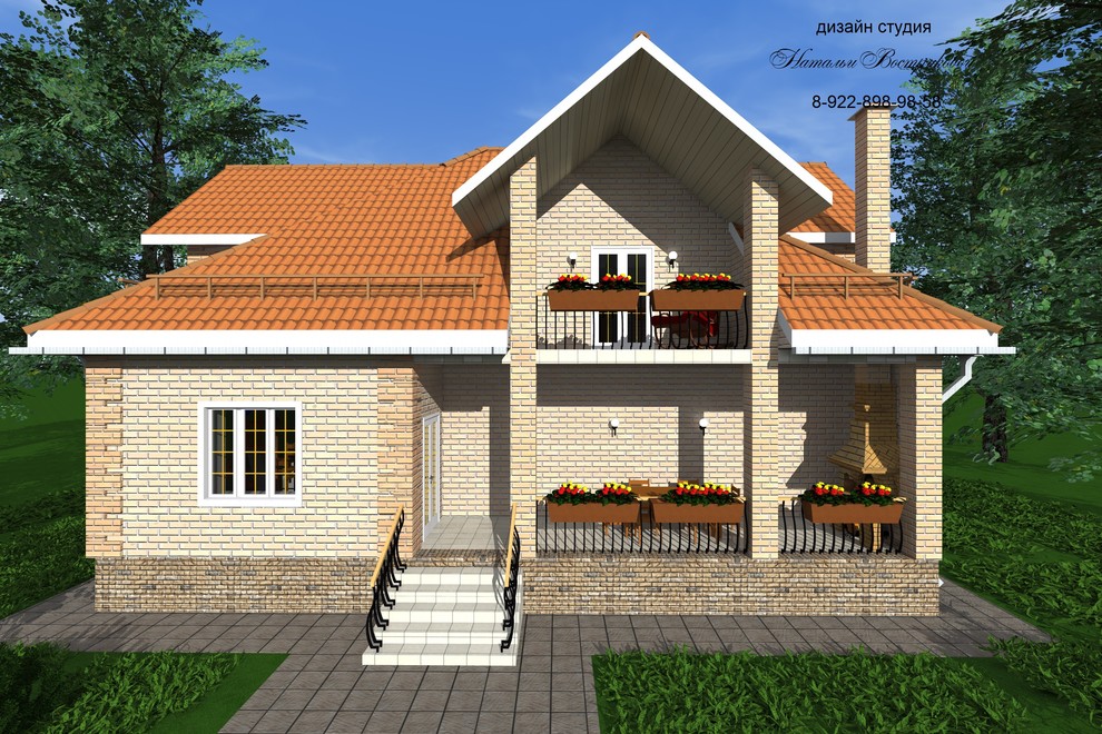 Проект коттеджа