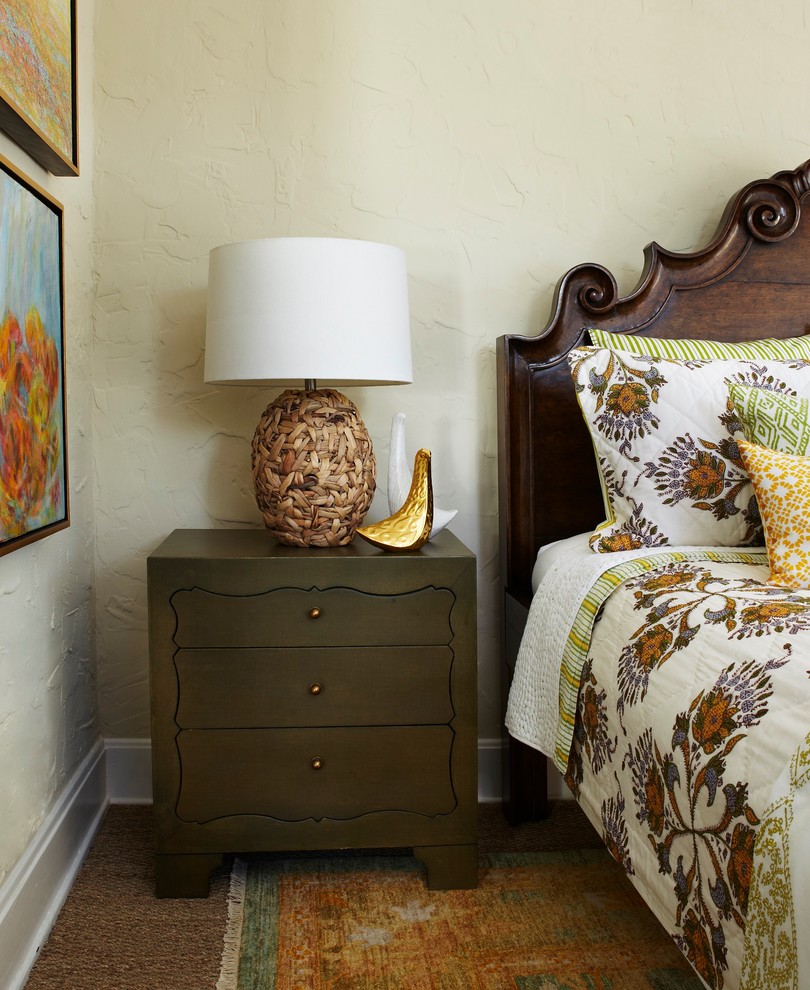 Transitional bedroom photo in Miami