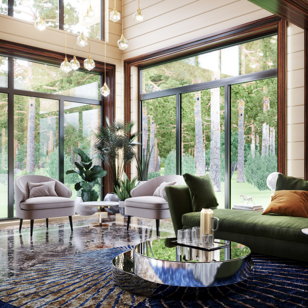 Дом из бруса, КП Репино Парк