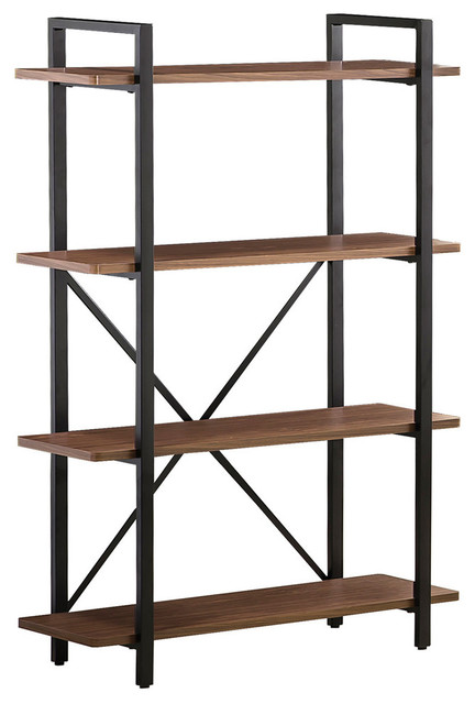 Coaster Industrial Style Bookcase With 4-Shelf 