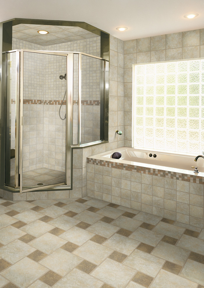 Tile Bathroom - Transitional - Bathroom - San Francisco - by Signature ...