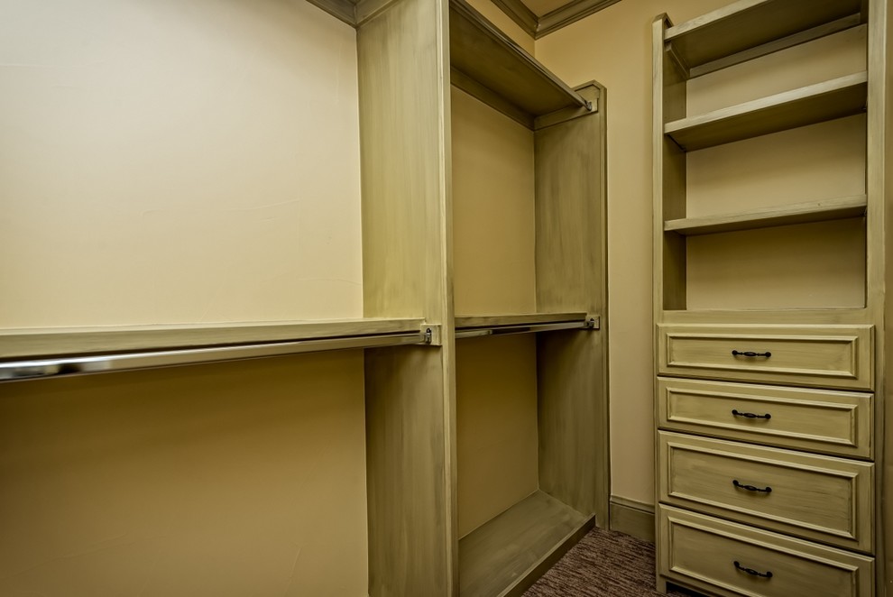 This is an example of a mediterranean storage and wardrobe in Denver.