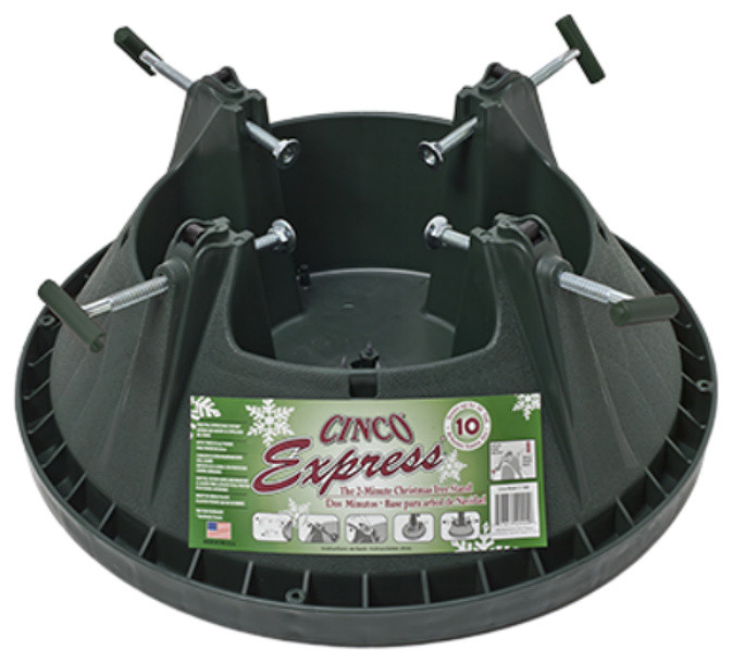 Cinco C-148E Express Christmas Instant-Up Tree Stand for Up to 10 feet Trees