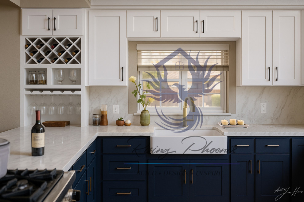 Romo Residence, W Broadway, Custom Home + ADU