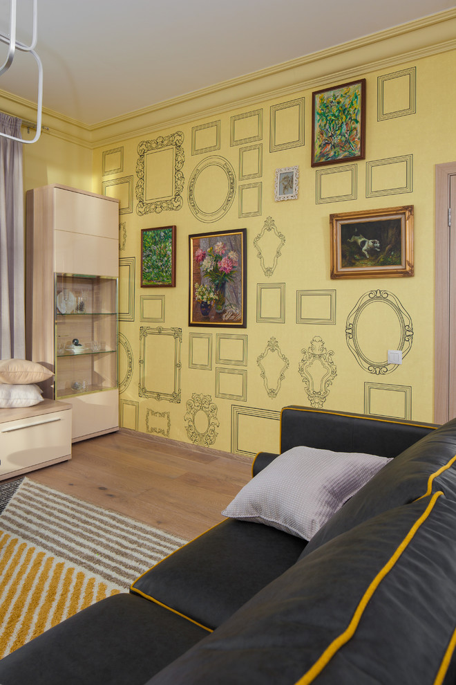 Гостиная на контрастах для программы "Фазенда" Первый Канал