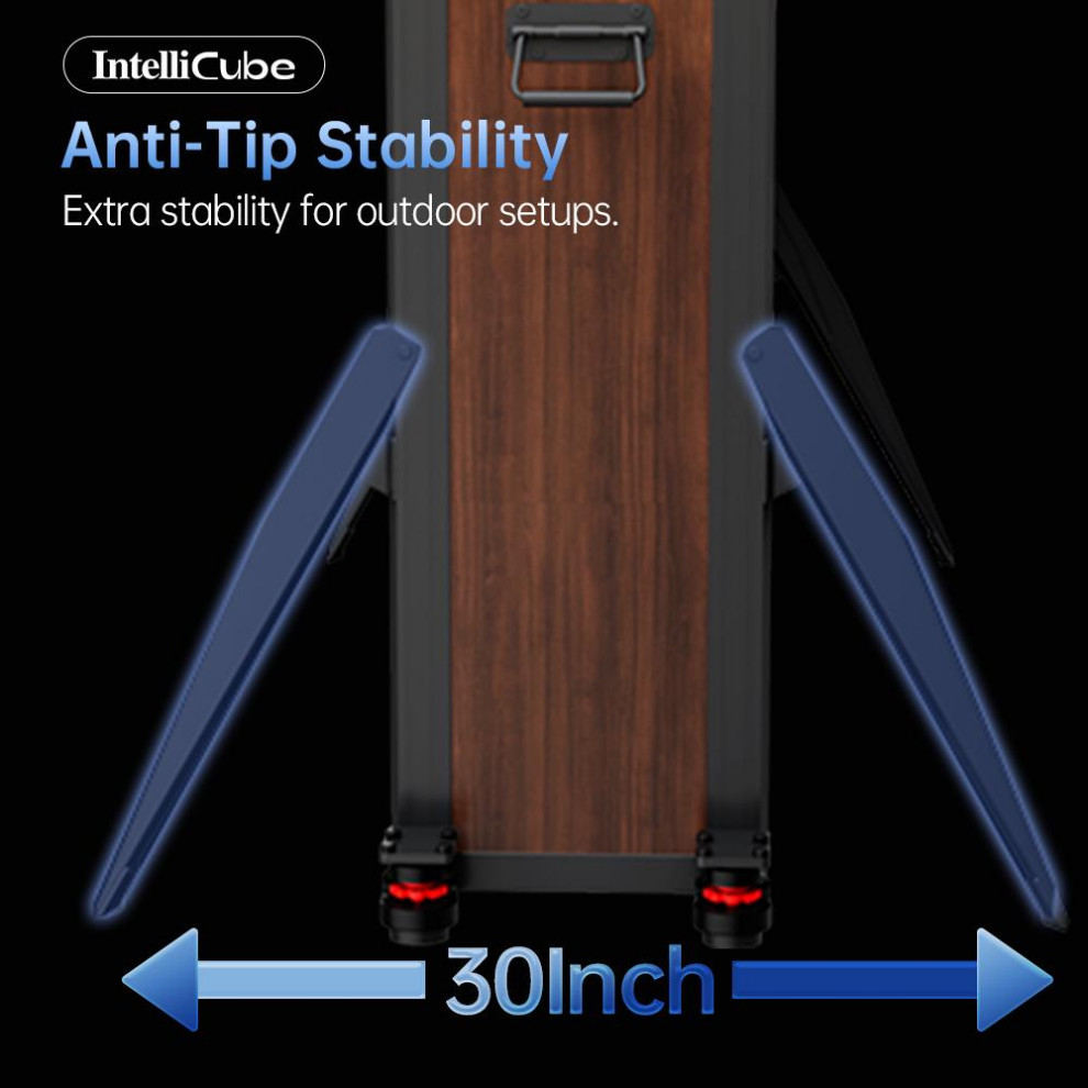 Intellicube Outdoor lift TV Cabinet 8 Unique Advantage Solutions