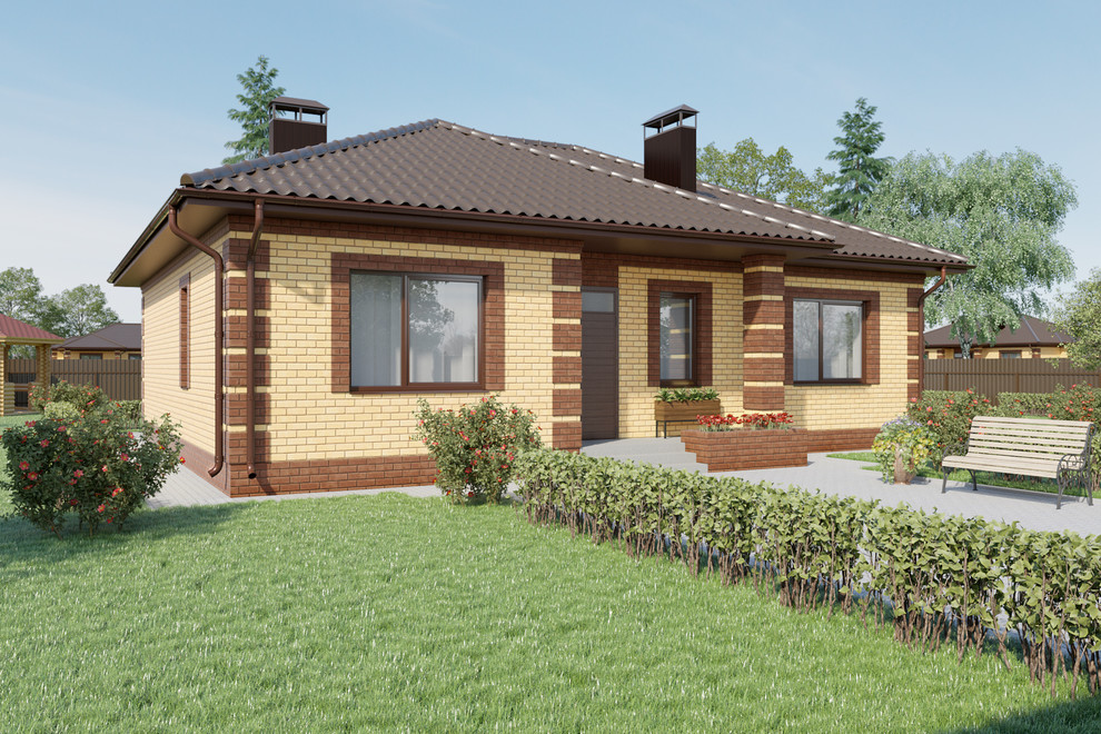 Одноэтажный коттедж "Гранд"