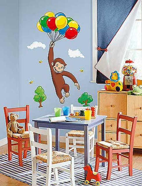 Curious George Bedding And Room Decorations Modern