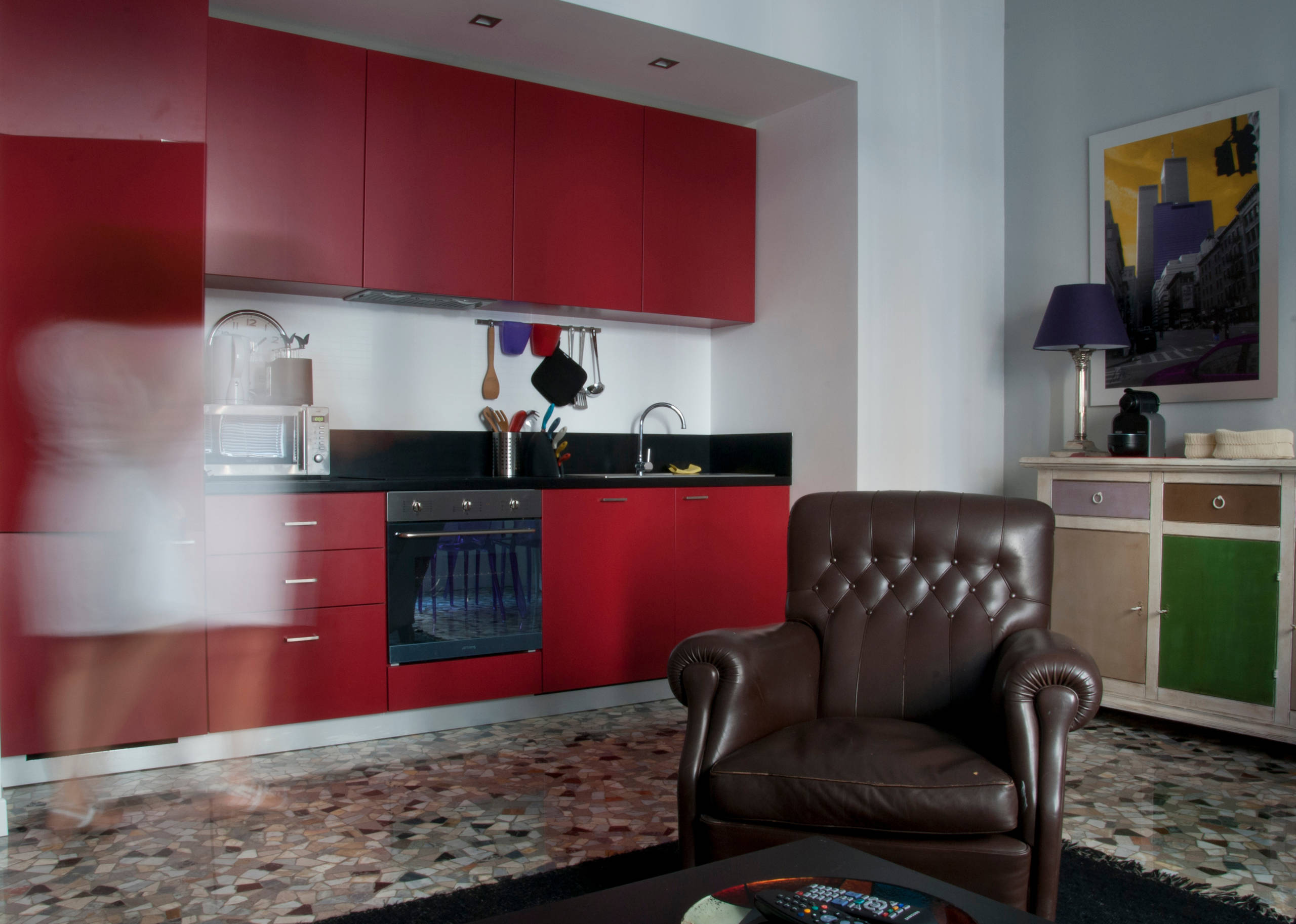 cucina a vista