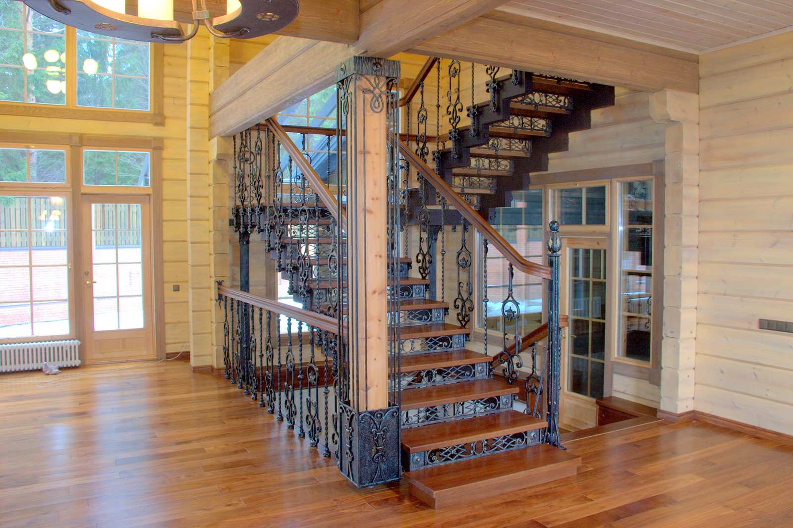 Лестничное ограждение в Троицком