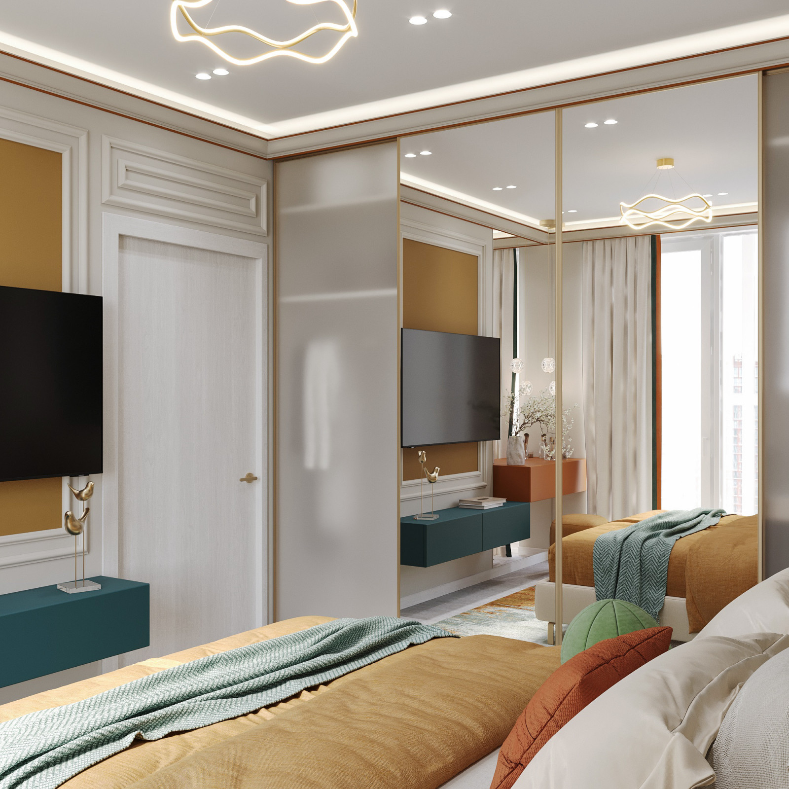 оранжевое небо 89 метров квадратных