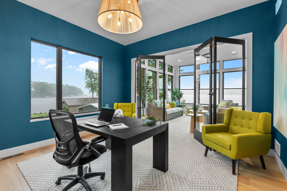 Lakeside - Contemporary - Home Office - Other - by Classic Custom Homes ...