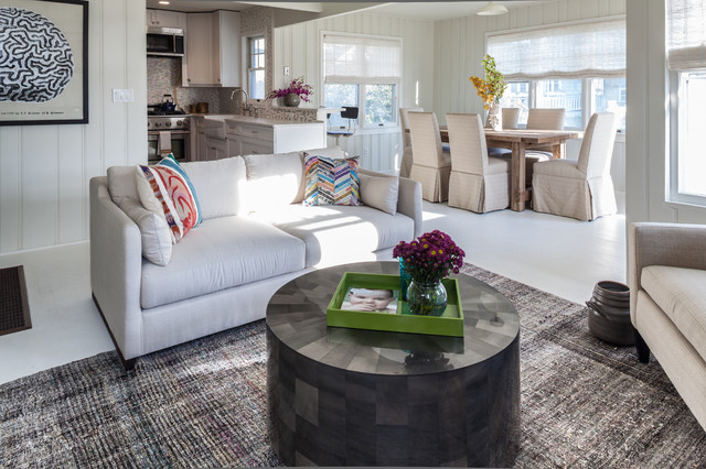 Custom Home coastal-games-room
