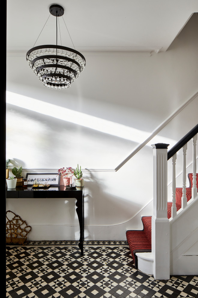 Inspiration for an industrial staircase remodel in London