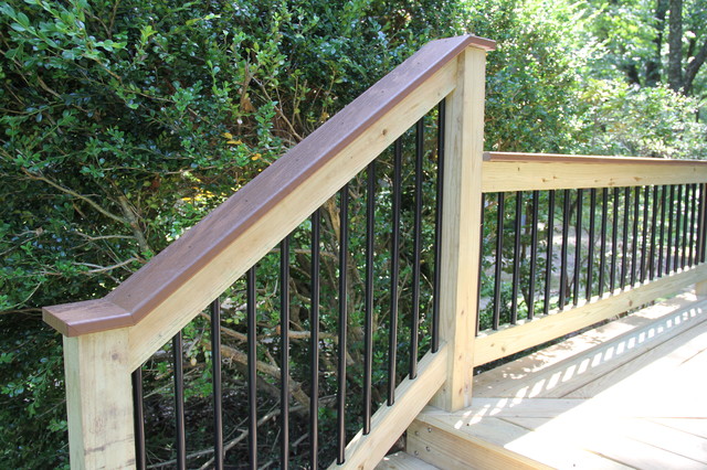 Wrap Around Deck montagne-terrasse-en-bois