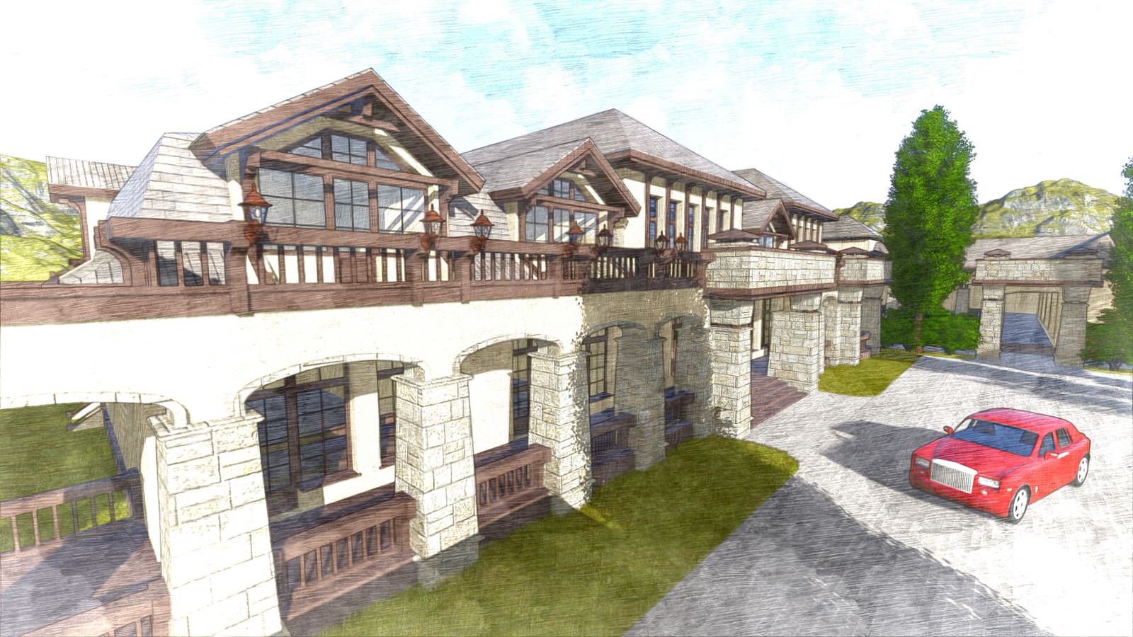 Эскизы Графика Проекты