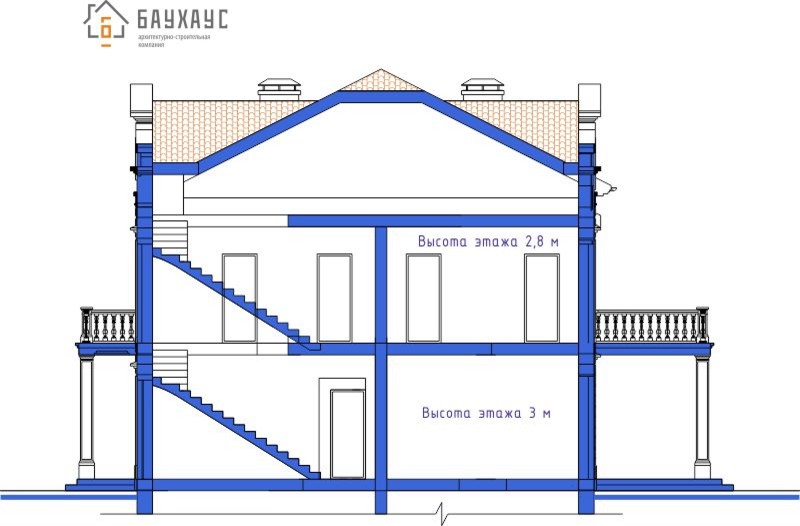 Проект дома № 1