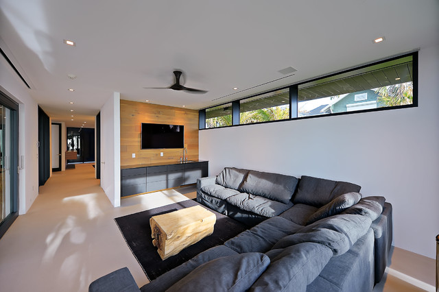 Atlantic Beach Modern contemporary-living-room