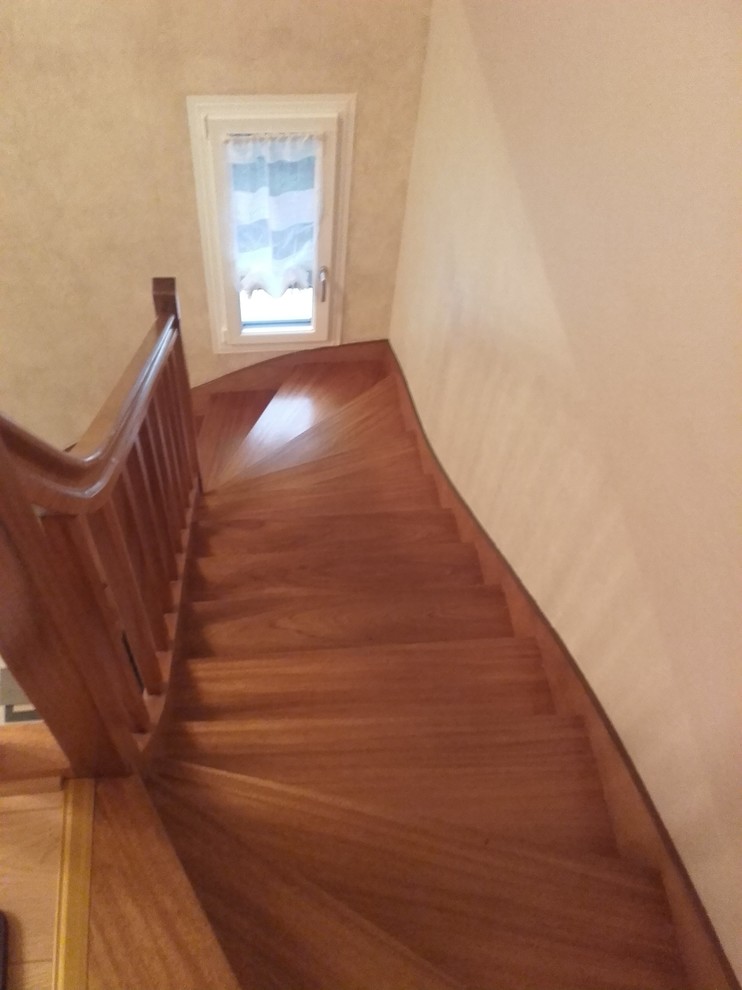 Rénovation complète d'un escalier + installation LED à Angers