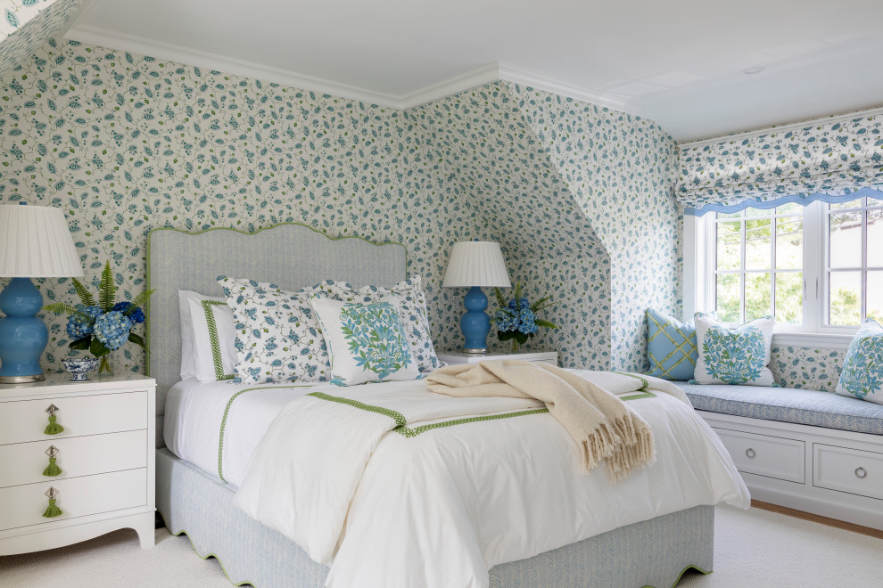 Inspiration for a transitional home design remodel in Boston