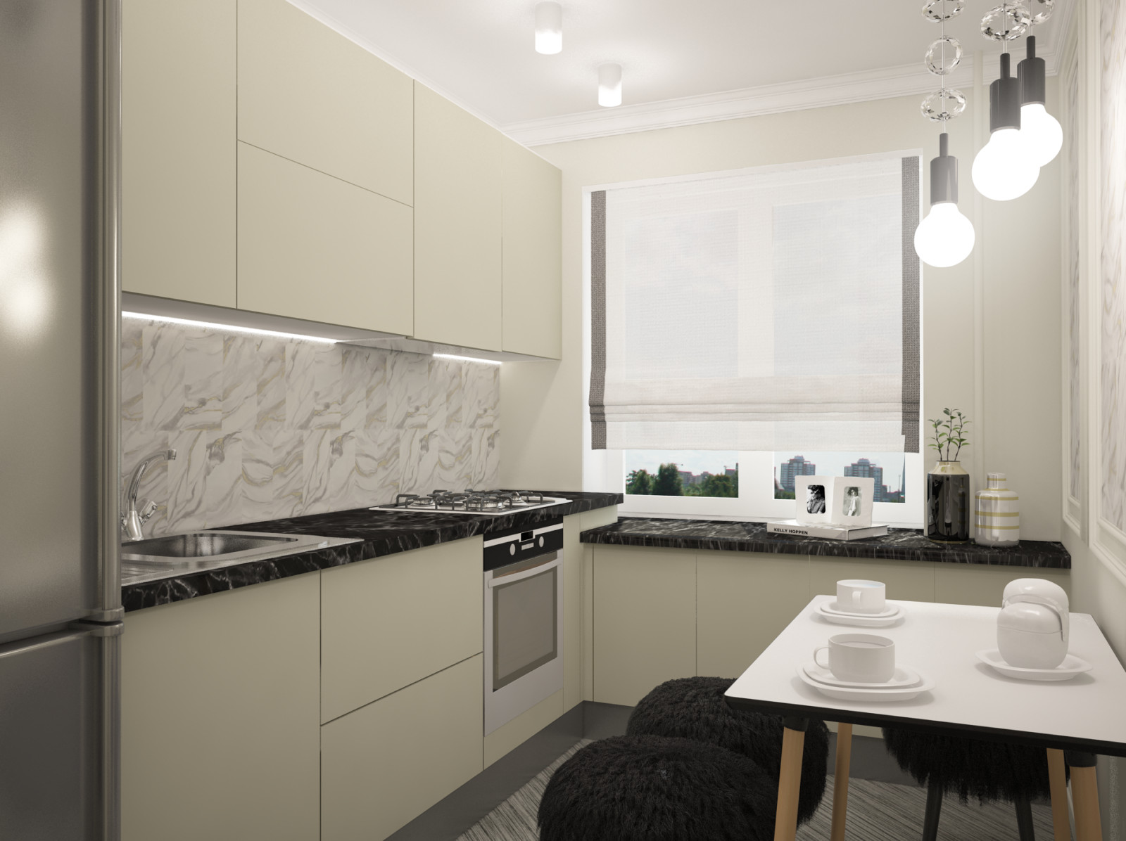 Небольшая кухня на Волочаевской