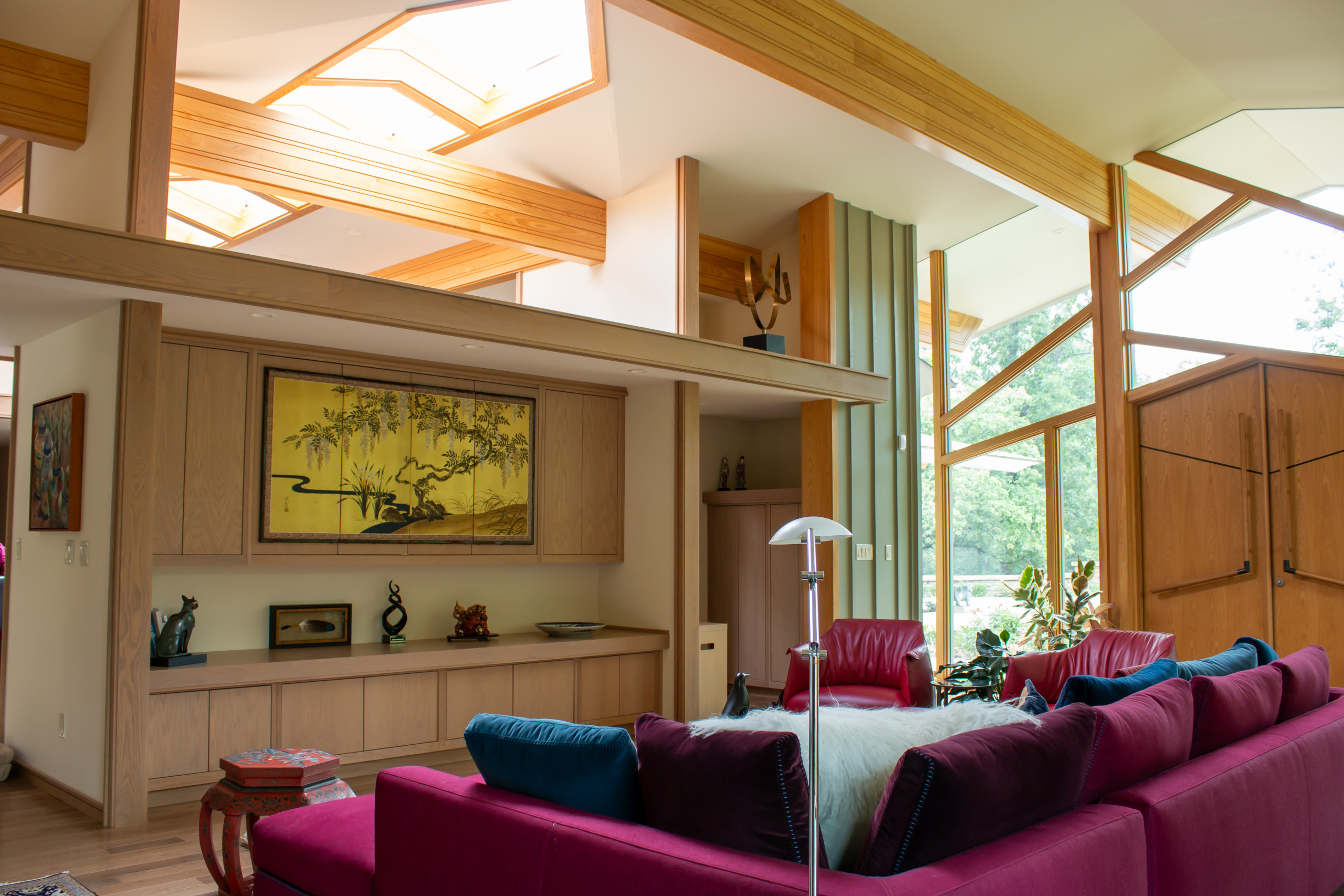 Frank Lloyd Wright Inspired Interior (Corcoran)