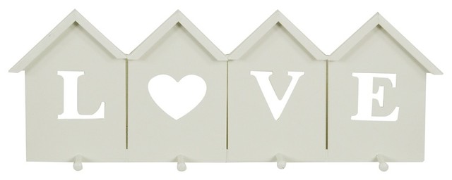 Love With a Heart Wall Hook