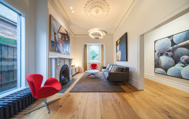 A timeless masterpiece by Nicholas Murray Architects trendy-dagligstue