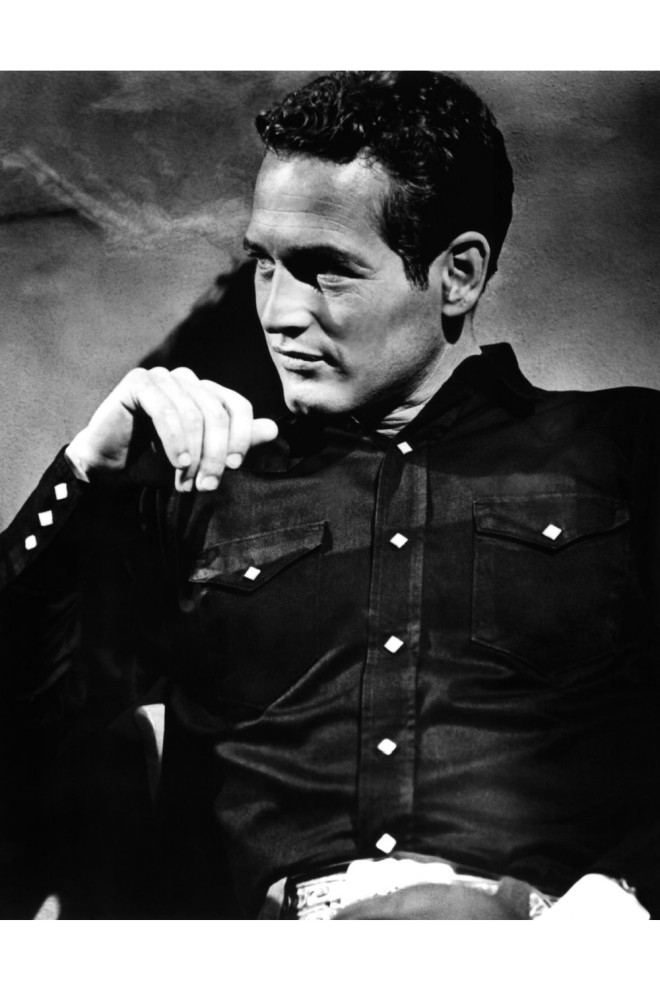 Hollywood Star Photographic Artwork | Andrew Martin Paul Newman, 39" X 59"
