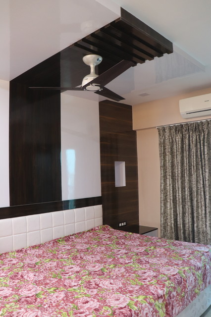 Paldi 3BHK contemporaneo-camera-da-letto