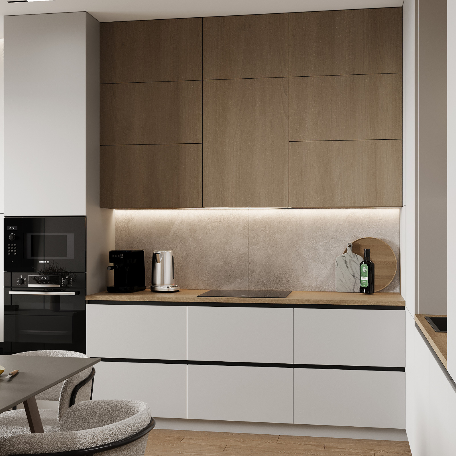 Дизайн квартиры в современном стиле с нотками сканди