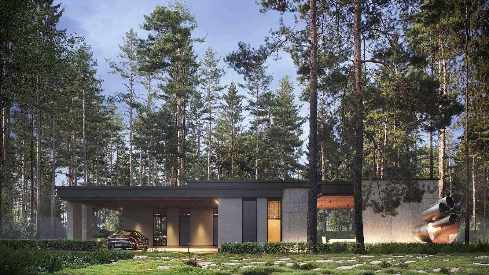 Villa Serenita в современном стиле