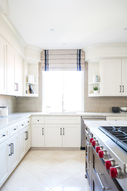 White Kitchen Cabinets Transitional Kitchen San Diego By