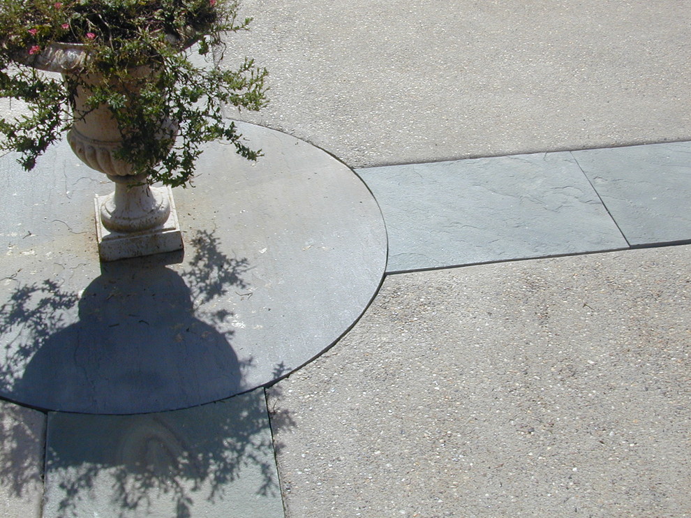 Exposed Aggregate Concrete and Bluestone Pavement Philadelphia by C