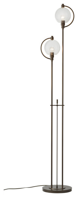 Hubbardton Forge 242210-1014 Pluto Floor Lamp in Soft Gold