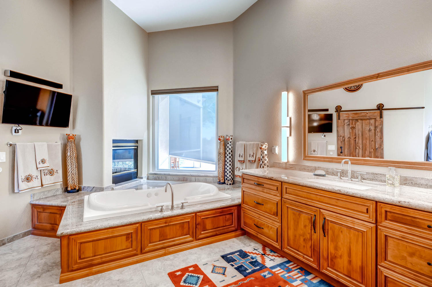 Example of a southwest bathroom design in Phoenix