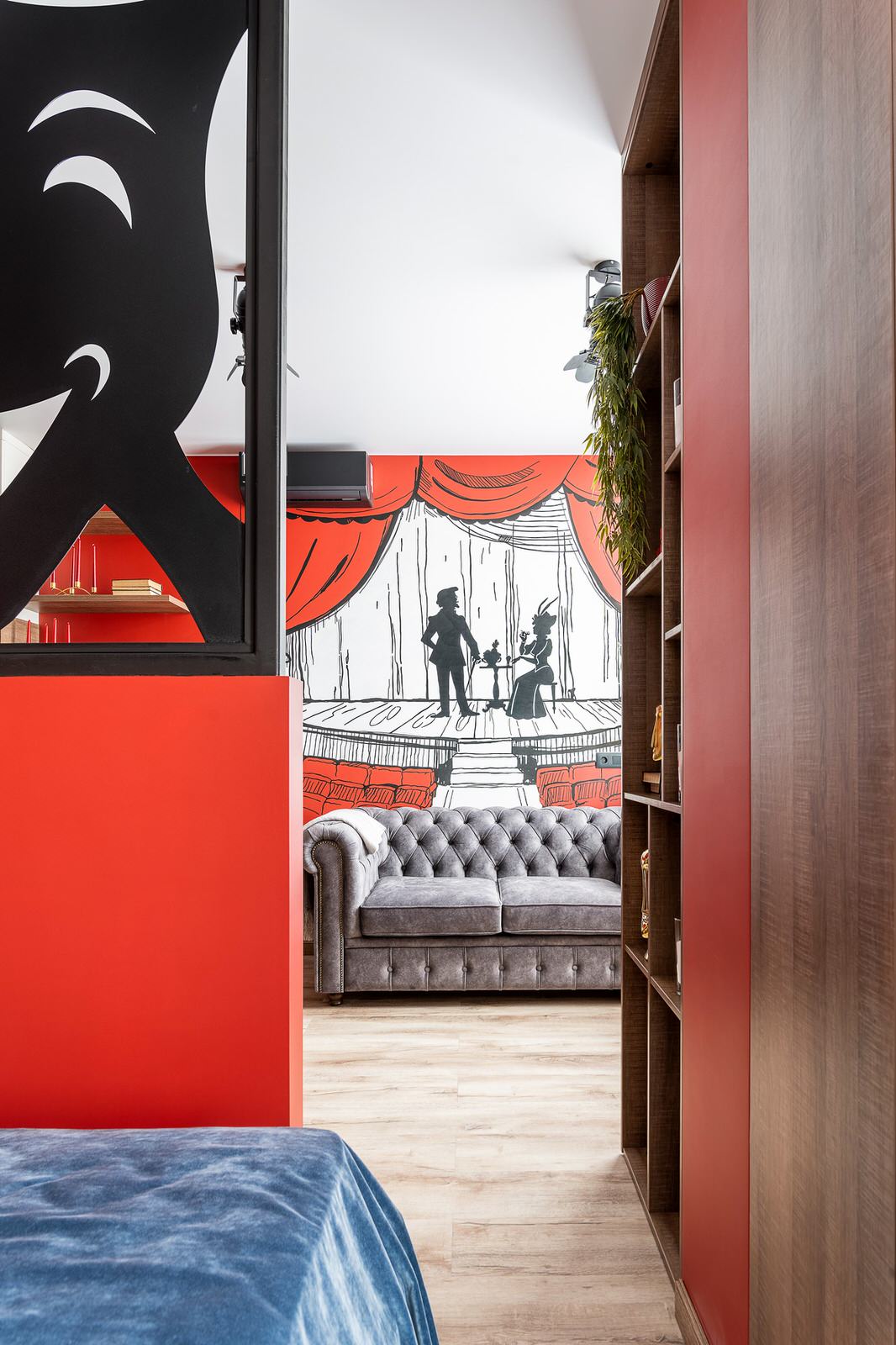 Реализованный дизайн проект квартиры ЖК "Театральный"