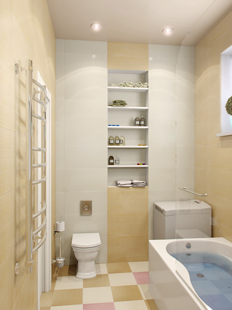 Варианты современных ванных комнат