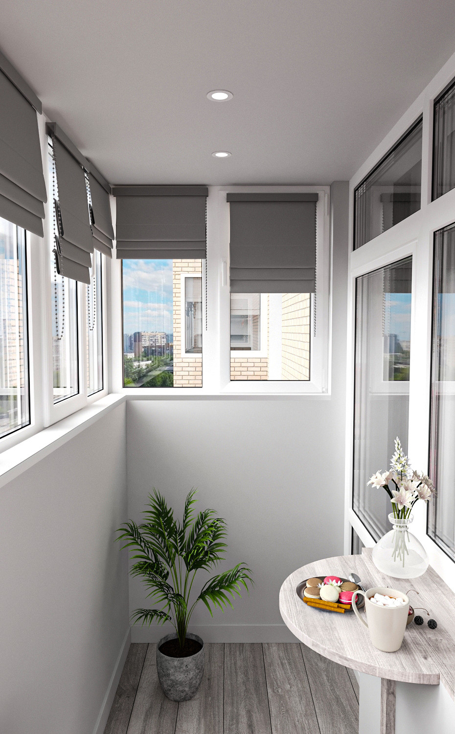 Минималистичная квартира с перетекающими гармоничными пространствами.