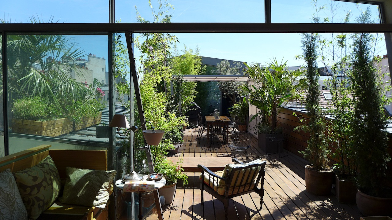 terrasse paysagée