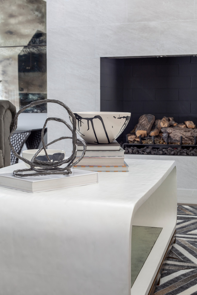 Inspiration for a transitional home design remodel in Charlotte