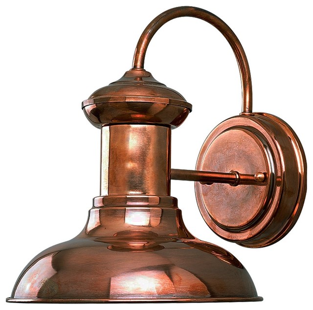 Luxury Industrial Outdoor Wall Light Palermo Series Solid Copper Luxury Industrial Outdoor Wall Light Palermo Series Solid Copper Farmhouse Lights And Sconces By Urban Ambiance