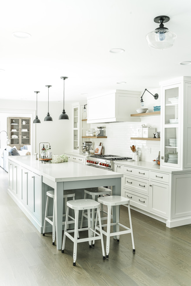 Modern Farmhouse Kitchen Farmhouse Kitchen New York by Jill Rae