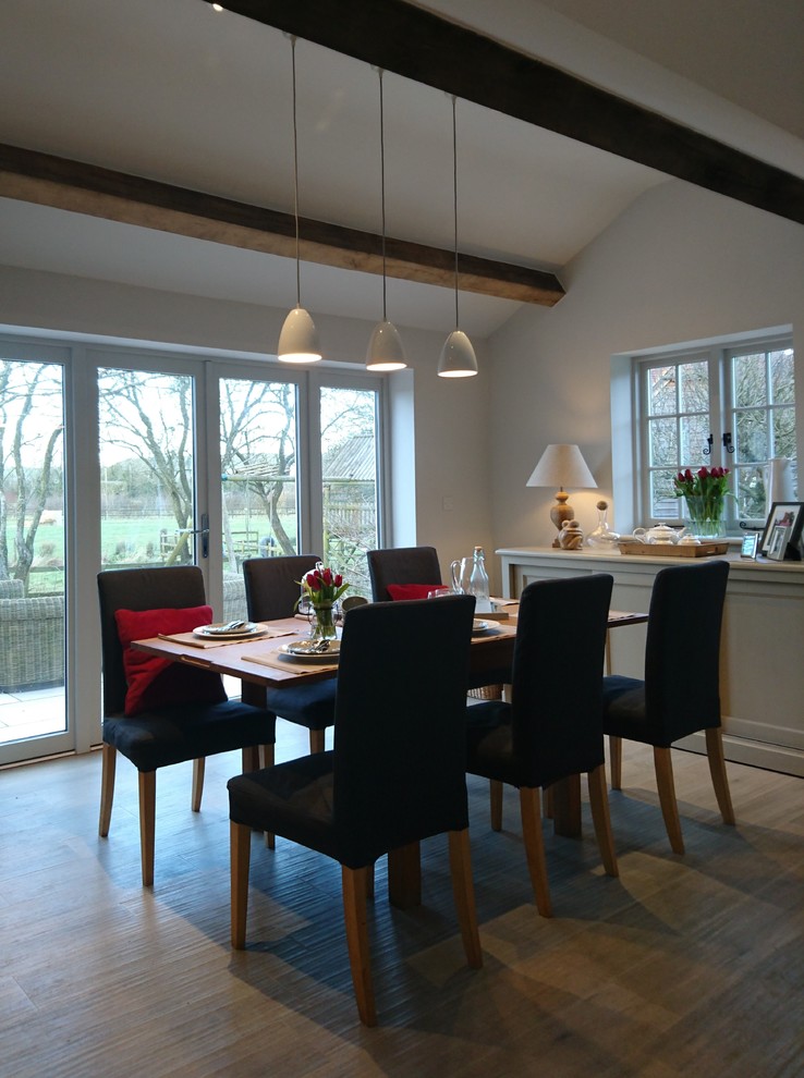 Photo of a medium sized contemporary home in Wiltshire.