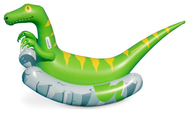 92" Rockin Raptor Inflatable Swimming Pool Float